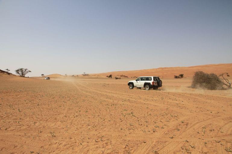randonnee 4x4 oman desert