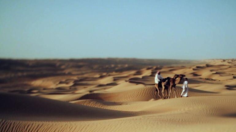 randonnee oman desert