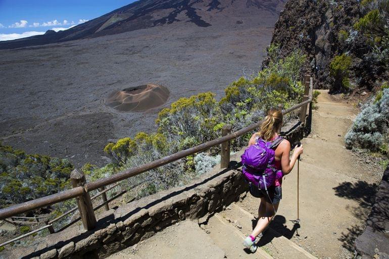 reunion randonnee piton de la fournaise