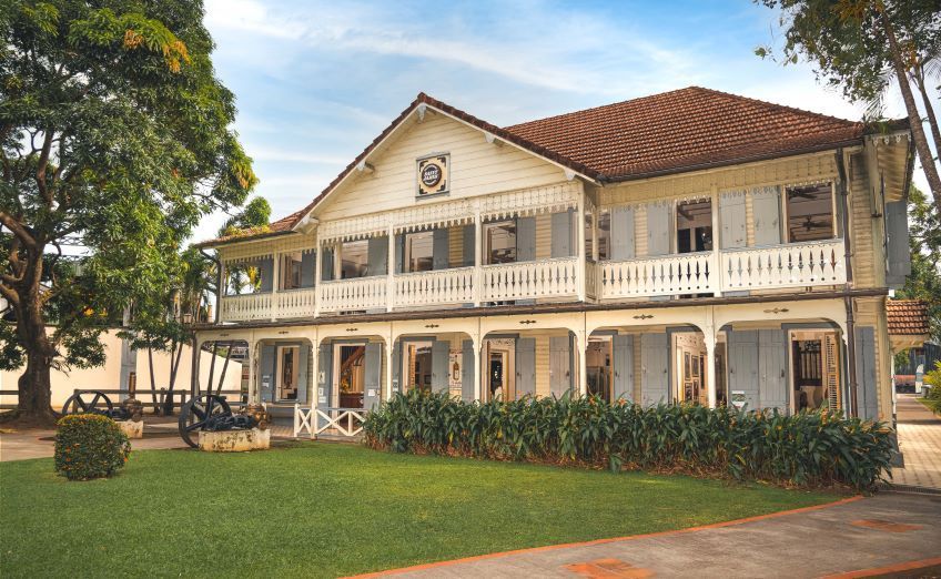 distillerie Saint James en Martinique