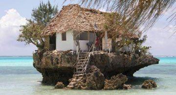 Le restaurant The Rock Bar, un des plus insolites au monde !