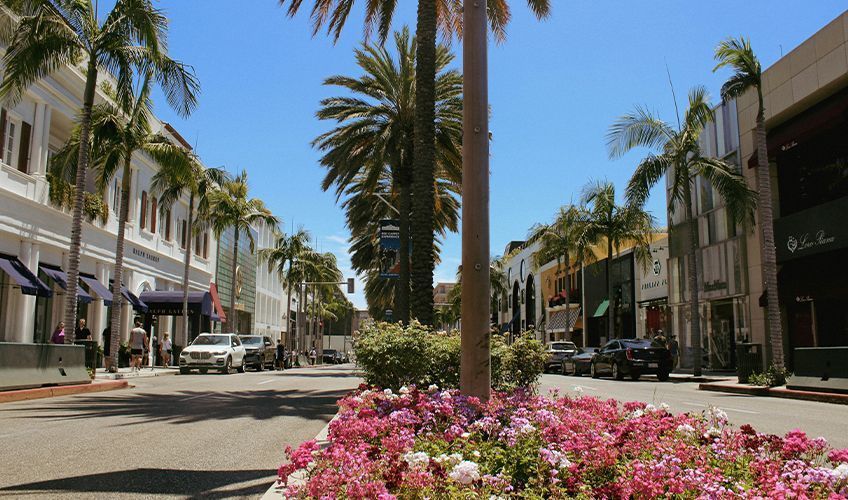 Rodeo Drive, le paradis du shopping à Los Angeles