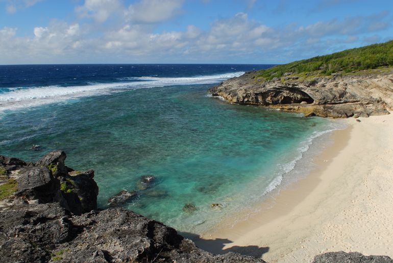 plage trou d'argent rodrigues