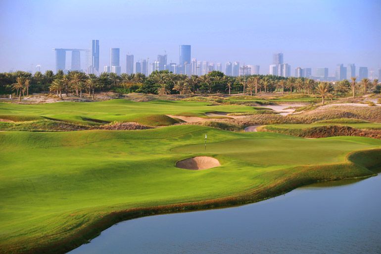 Le golf de Saadiyat Beach à Abu Dhabi Golf Saadiyat Beach