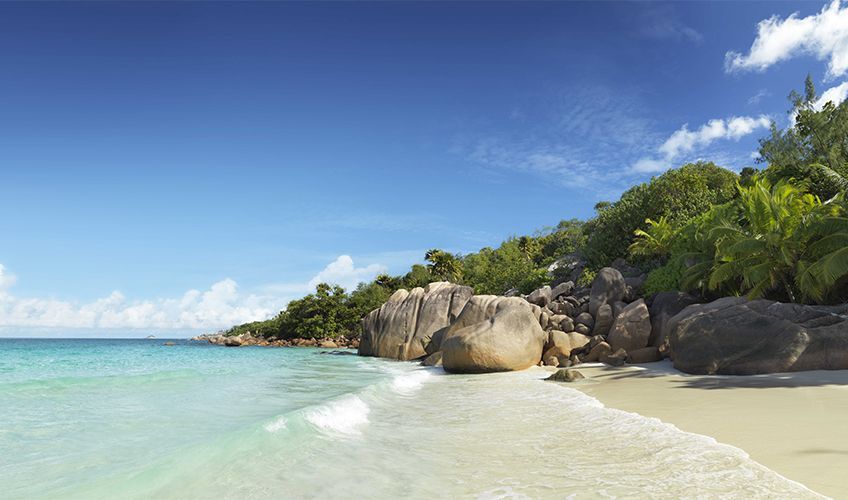 plage Anse Lazio aux Seychelles
