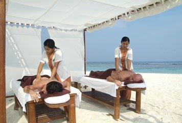 Le spa de l'hôtel Coco Palm Dhuni Kolhu Spa de l'hôtel Coco Palm Dhuni Kolhu