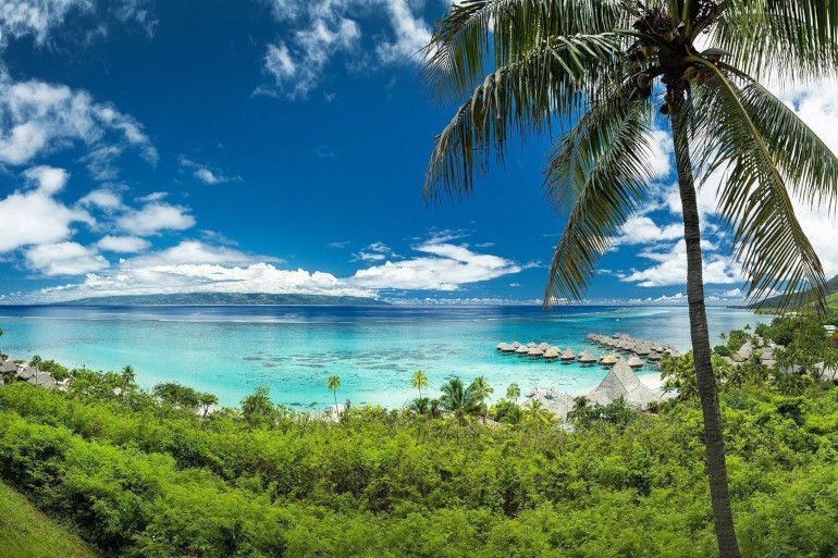 vue sur tahiti