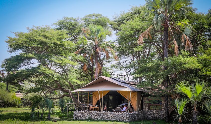 tente de luxe en tanzanie