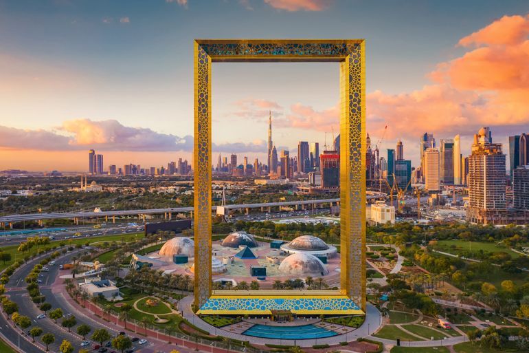 the dubai frame dubai