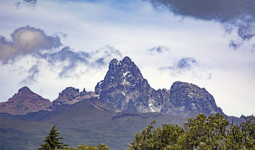 le Mont Kenya, le plus haut sommet du Kenya
