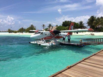Transfert hydravion hotel Lux South Ari Atoll