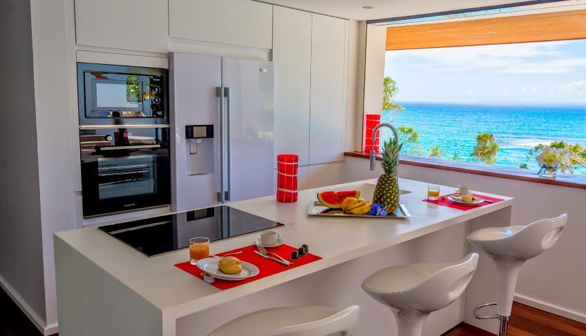 cuisine villa La Toubana