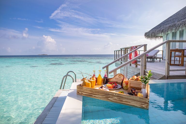petit dejeuner maldives