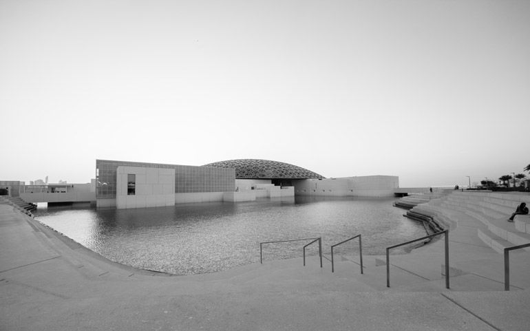 architecture louvre abu dhabi