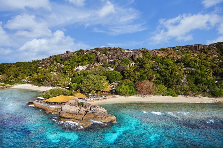 vue situation hotel six senses zil pasyon seychelles