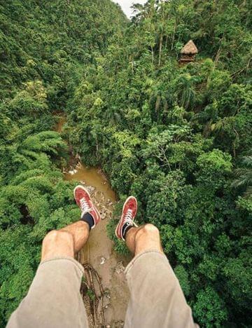 tyrolienne caraibes samana republique dominicaine
