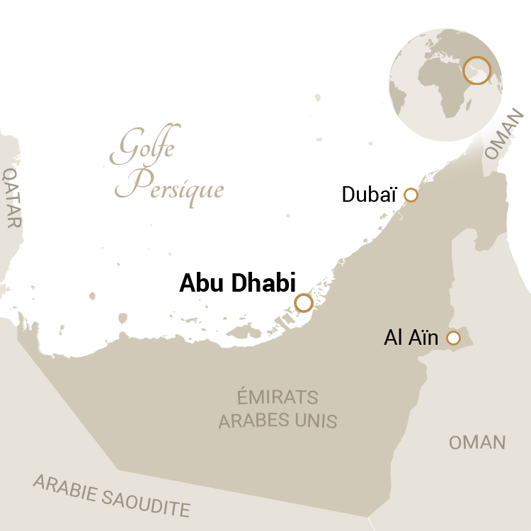 carte Abu Dhabi