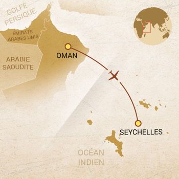 carte combine Oman