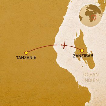 carte combine Tanzanie