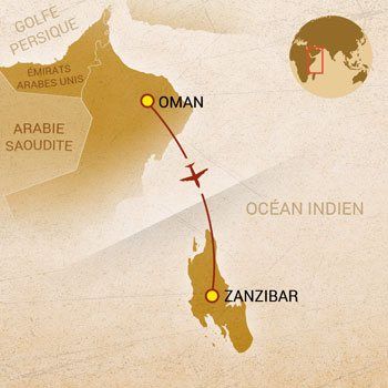 carte combine Zanzibar