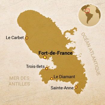 carte Martinique