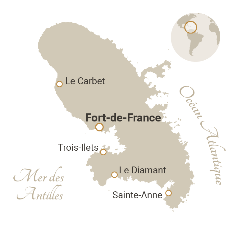 carte Martinique
