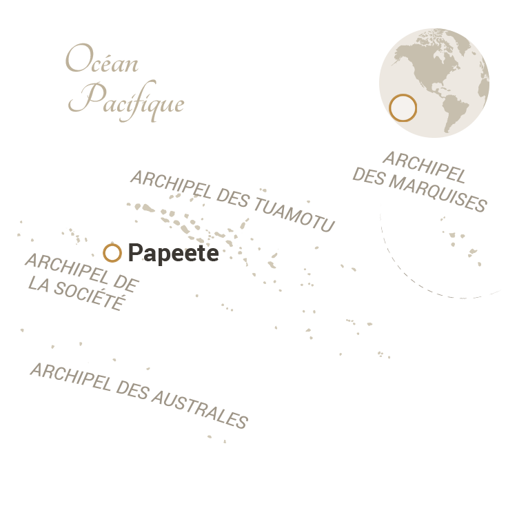 carte Polynésie