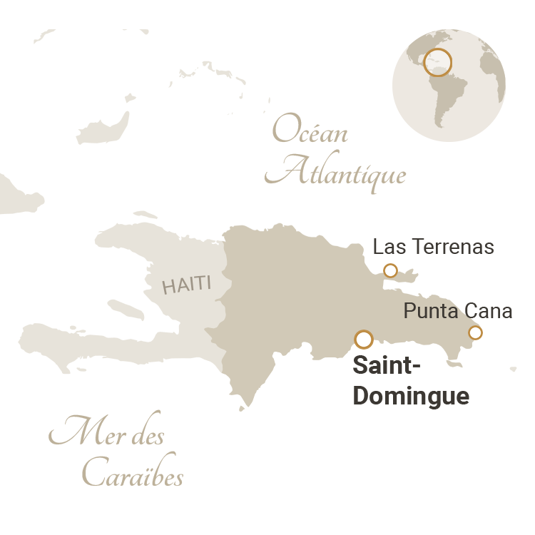 carte République Dominicaine