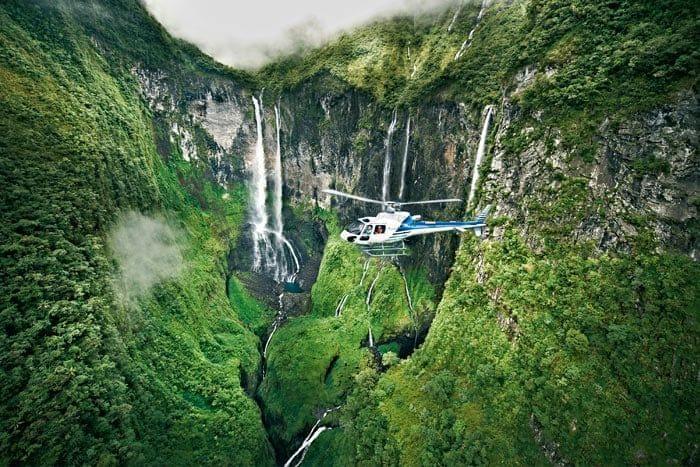 Survolez la Réunion en hélicoptère