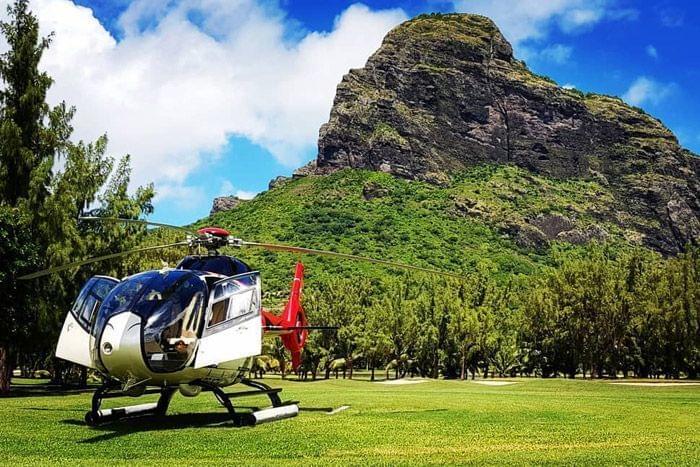 Survolez l'île Maurice en hélicoptère