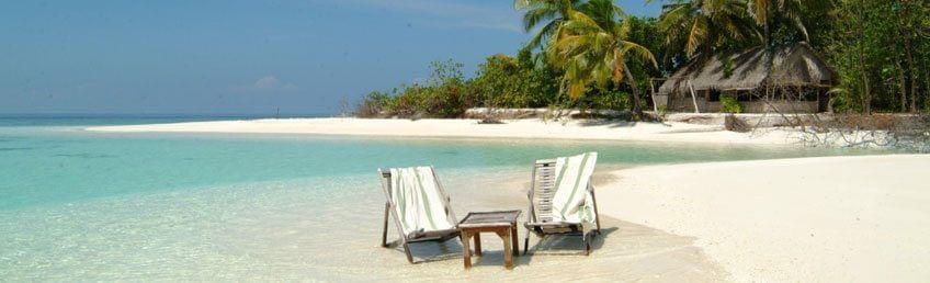 Maldives : expérience Robinson sur une île déserte