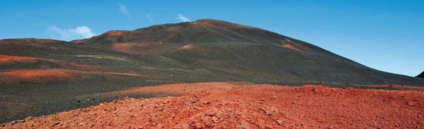 Un pique-nique au sommet du Piton de la Fournaise