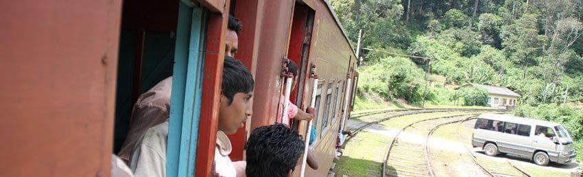 Sri Lanka : prendre le train local