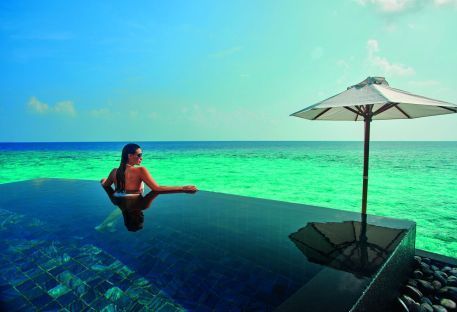 Htels de luxe sur pilotis aux Maldives